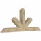 Ekena Millwork Saratoga Rough Sawn Timber Gable Bracket, Douglas Fir, 84"W x 35"H x 6"D x 6"F, 10/12 Pitch GBW084X35X0606SAR00RDF - alternate 2
